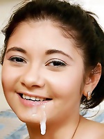 Nubiles.net Malina - Gorgeous Nubile Malina gets a thorough fucking from a hot stud before taking a cum explosion in her mouth